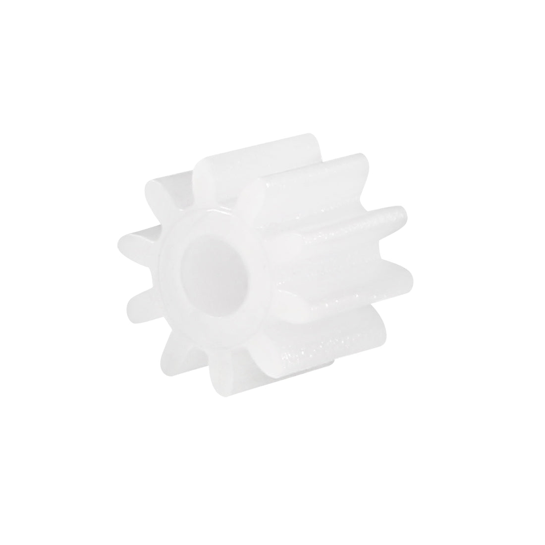 uxcell Uxcell 50Pcs 102A Plastic Gear Accessories 6mm OD with 10 Teeth for DIY Car Robot Motor