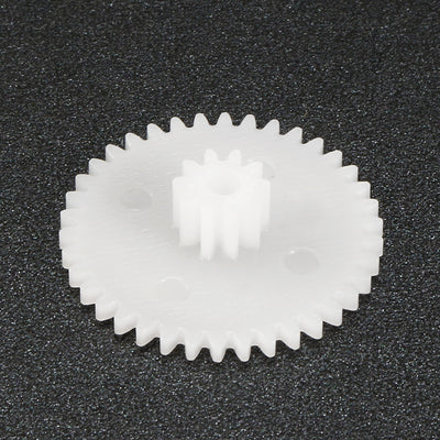 Harfington Uxcell 10Pcs 38102B Plastic Gear Accessories with 38 Teeth for DIY Car Robot Motor