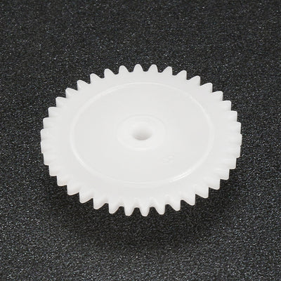 Harfington Uxcell 10Pcs 38102B Plastic Gear Accessories with 38 Teeth for DIY Car Robot Motor