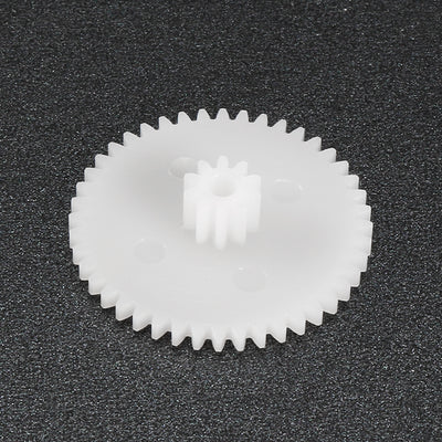 Harfington Uxcell 10Pcs 34102B Plastic Gear Accessories with 34 Teeth for DIY Car Robot Motor