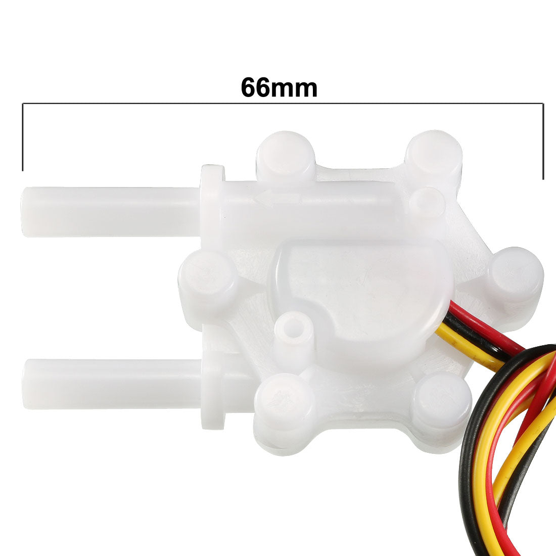 uxcell Uxcell 1/4" Hall Effect Water Flow Sensor Switch Flowmeter Fluid Meter DC5V 0.2-2.5L/min SEN-HW06K