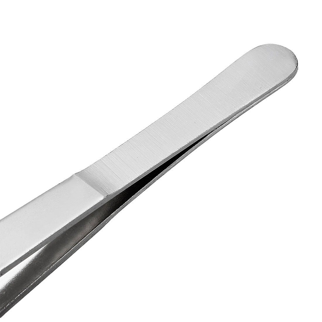 uxcell Uxcell 10-Inch Stainless Steel Tweezers with Curved Serrated Tip