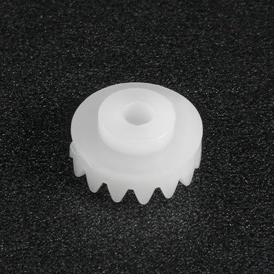 Harfington Uxcell 30Pcs C152A Plastic Gear Accessories with 15 Teeth for DIY Car Robot Motor