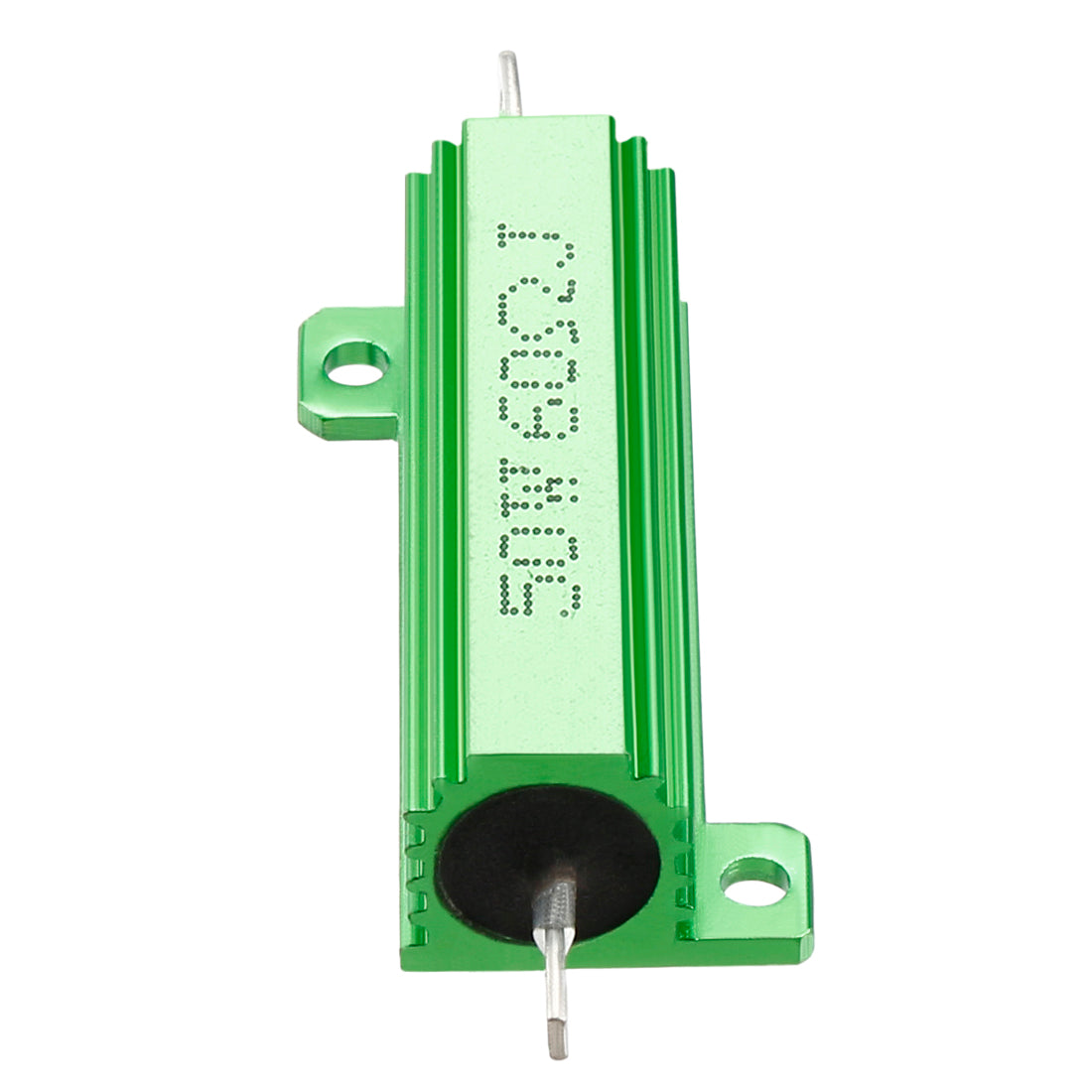 uxcell Uxcell 50W 60 Ohm 5% Aluminum Housing Resistor Screw  Chassis Mounted Aluminum Case Wirewound Resistor Load Resistors Green 2 pcs