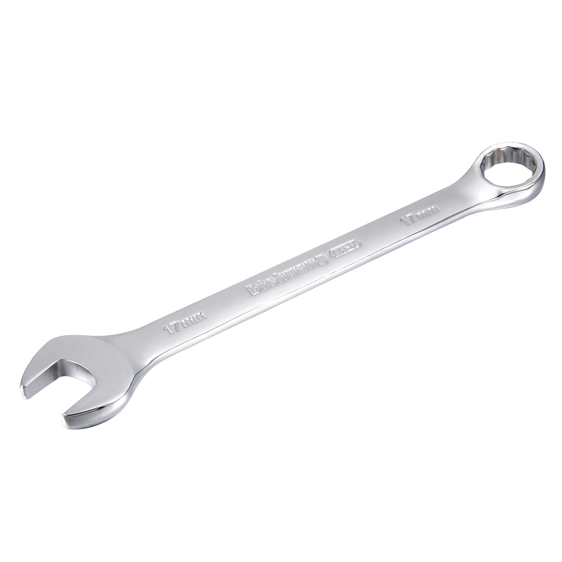 uxcell Uxcell Metric 12-Point Box Open End Combination Wrench Electrophoresis Coating, Cr-V