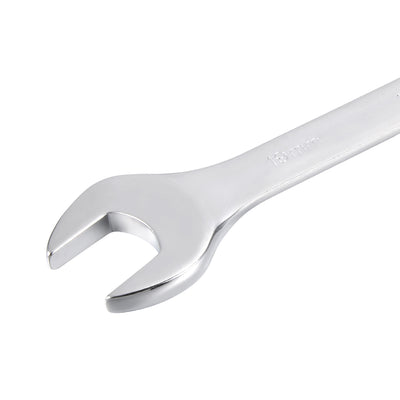 Harfington Uxcell Metric 12-Point Box Open End Combination Wrench Electrophoresis Coating, Cr-V