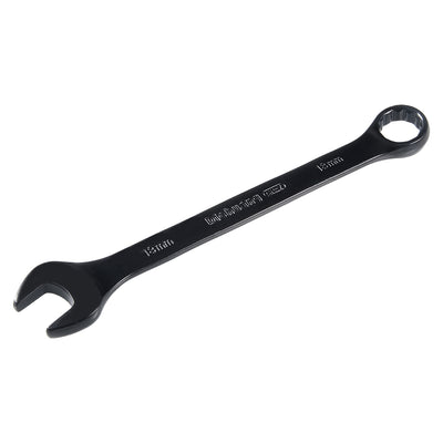 Harfington Uxcell Metric 12-Point Box Open End Combination Wrench Electrophoresis Coating, Cr-V