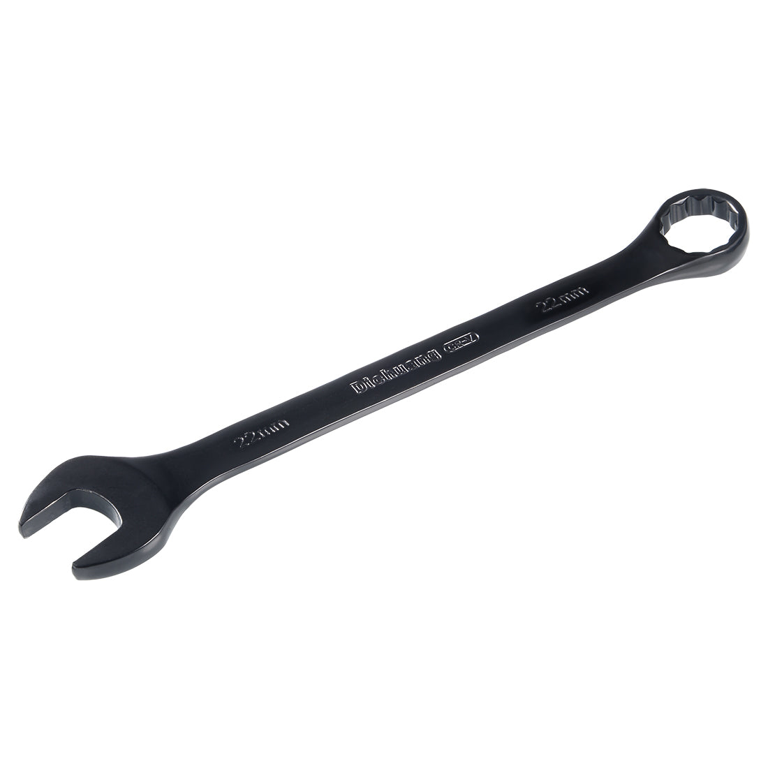 uxcell Uxcell Metric 12-Point Box Open End Combination Wrench Electrophoresis Coating, Cr-V