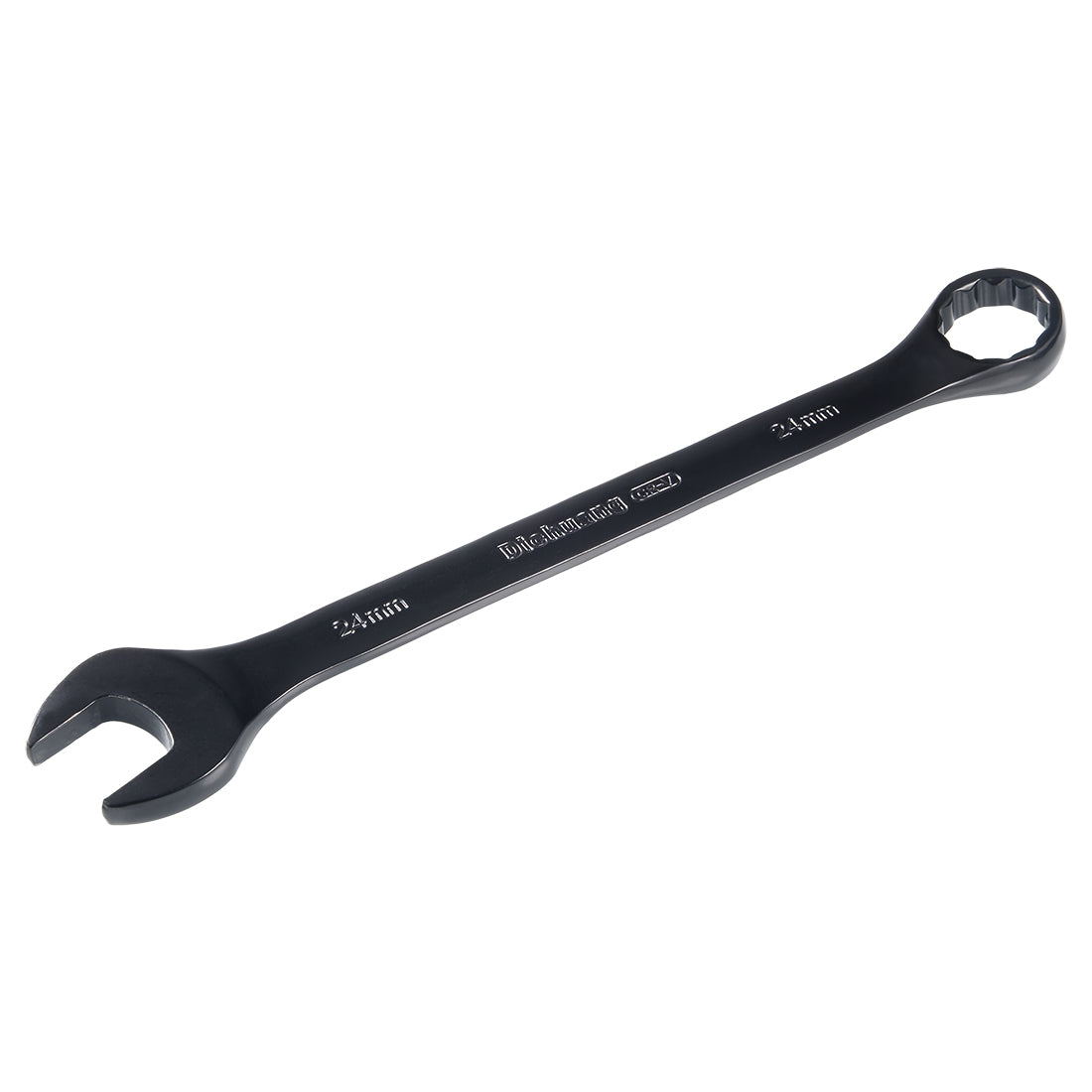 uxcell Uxcell Metric 12-Point Box Open End Combination Wrench Electrophoresis Coating, Cr-V