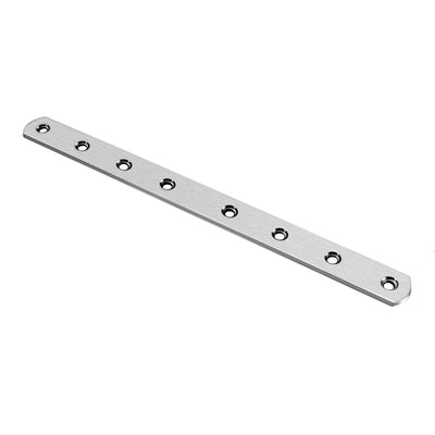 Harfington Uxcell Flat Stainless Steel Repair Mending Fixing Plate Brackets,247mmx20mm,1pcs