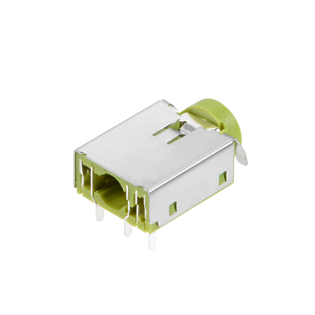 uxcell Uxcell 10Pcs PCB Mount 3.5mm 6 Pin Socket Headphone Stereo Jack Audio Video Connector Green PJ343