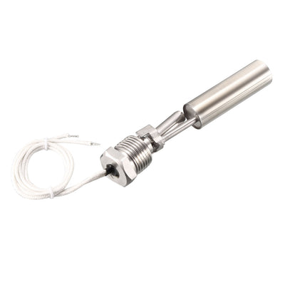 Harfington Uxcell Stainless Steel Duckbill Side Float Switch 115mm Fish Tank Liquid Water Level Sensor