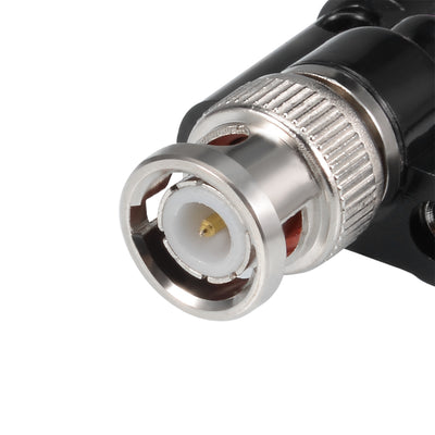 Harfington Uxcell BNC Male to Dual 4mm Banana Female Jack Socket Binding Post Adapter Connector