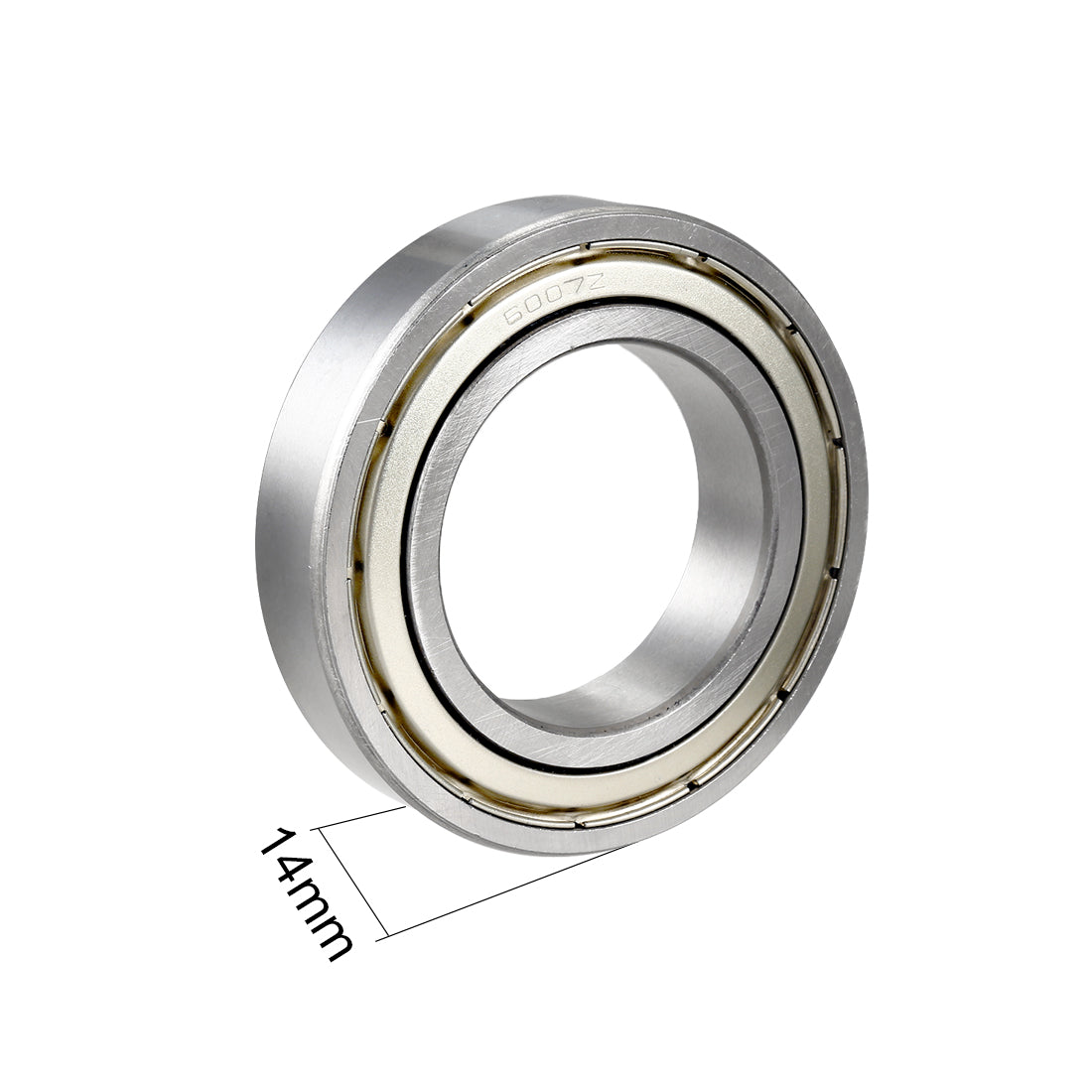 uxcell Uxcell Deep Groove Ball Bearings Inch Double Shielded Chrome Steel ABEC1 Z2