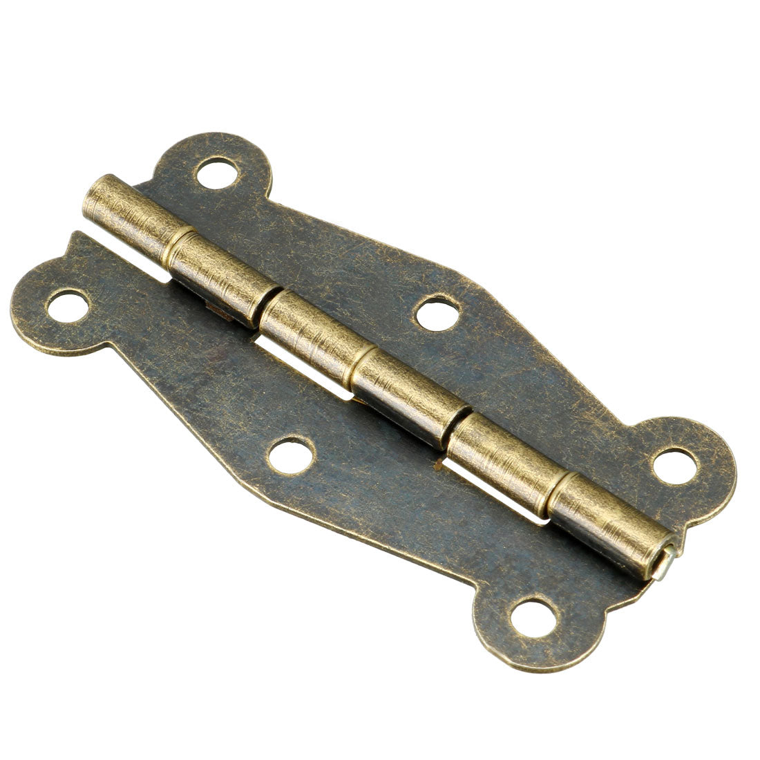 uxcell Uxcell 2" Retro Bronze Hinges Retro Butterfly Shape Hinge Replacement with Screws 10pcs