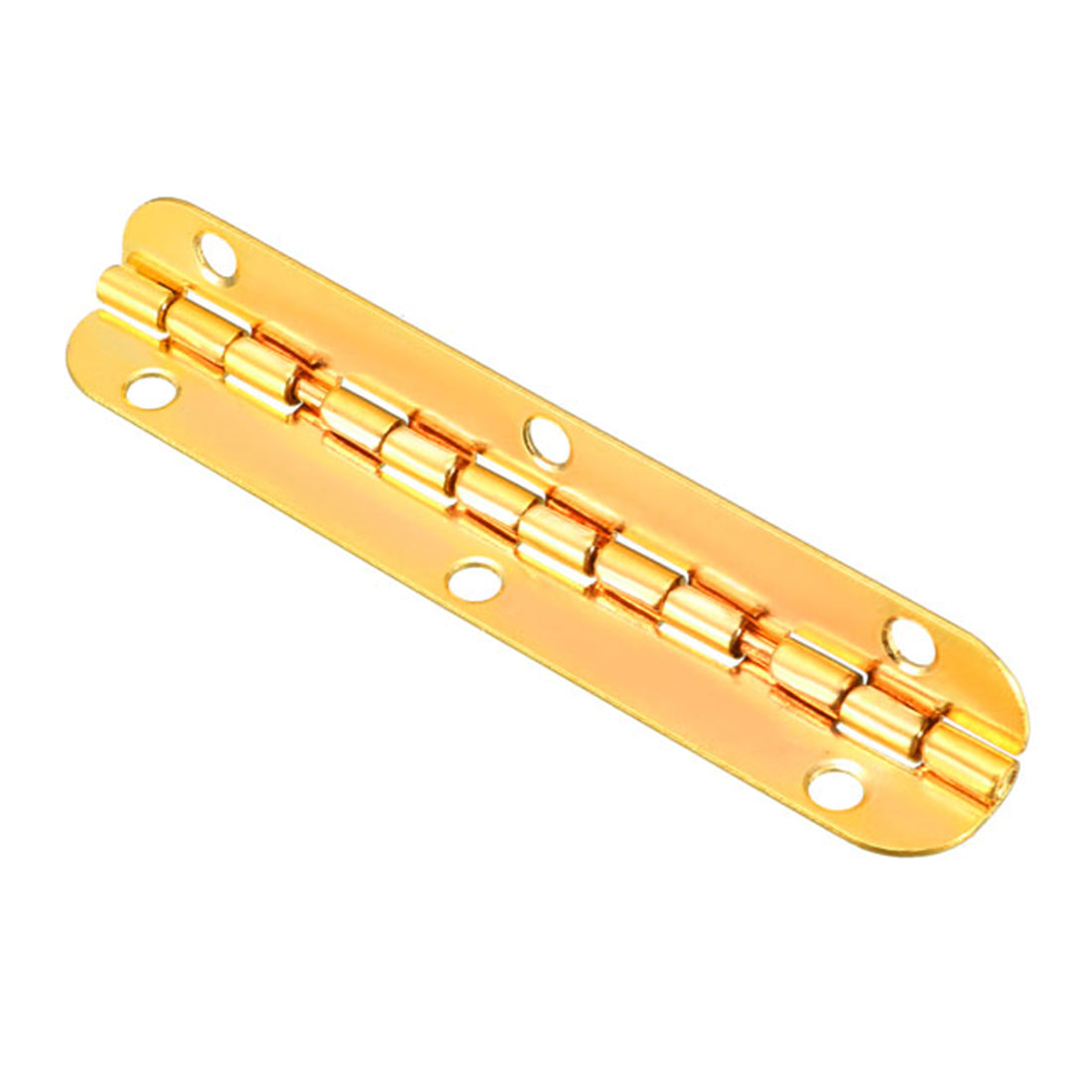 uxcell Uxcell 2.56" Golden Hinges Butterfly Shape Hinge Replacement with Screws 5pcs