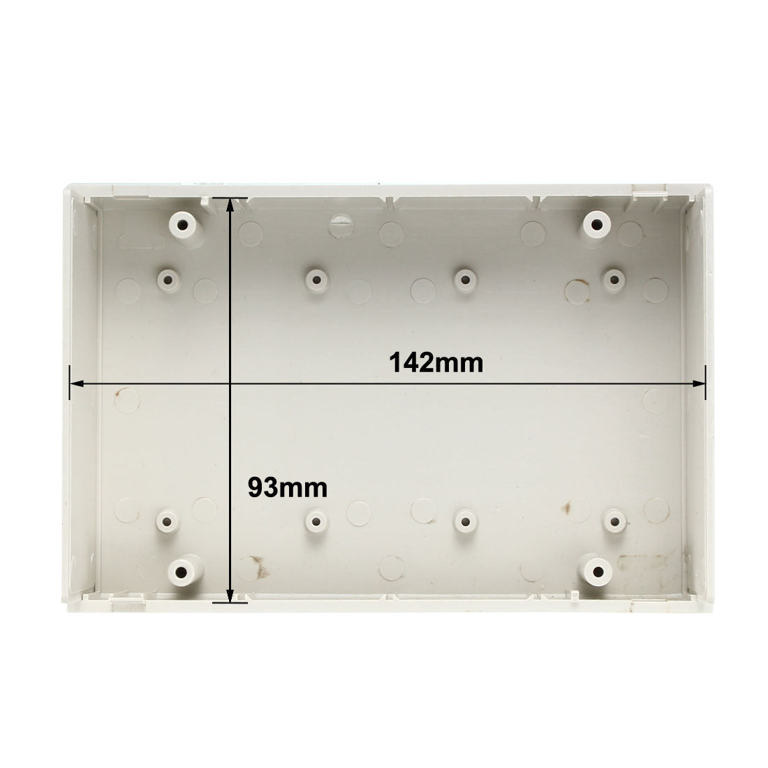 uxcell Uxcell 150 x 100 x 50mm Electronic Plastic DIY Junction Box Enclosure Case grey white