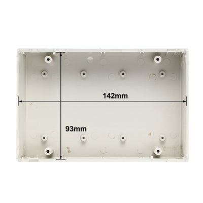 Harfington Uxcell 150 x 100 x 50mm Electronic Plastic DIY Junction Box Enclosure Case grey white