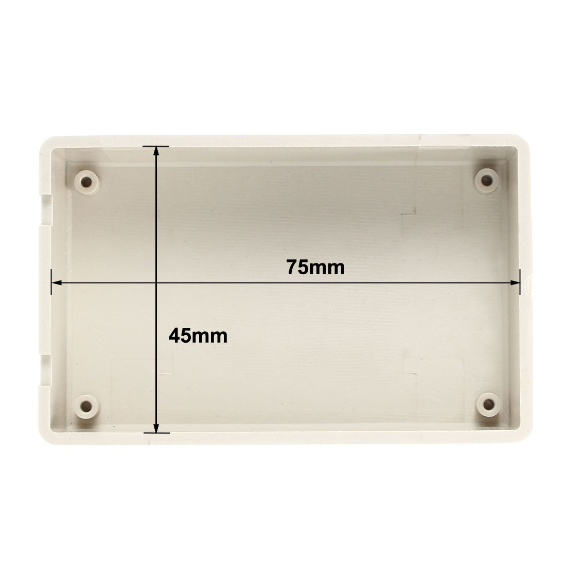 uxcell Uxcell 2pcs 80 x 50 x 26mm Electronic Plastic DIY Junction Box Enclosure Case Beige