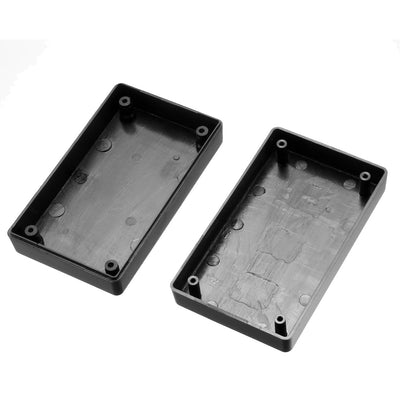 Harfington Uxcell 100 x 60 x 30mm Electronic Plastic DIY Junction Box Enclosure Case Black