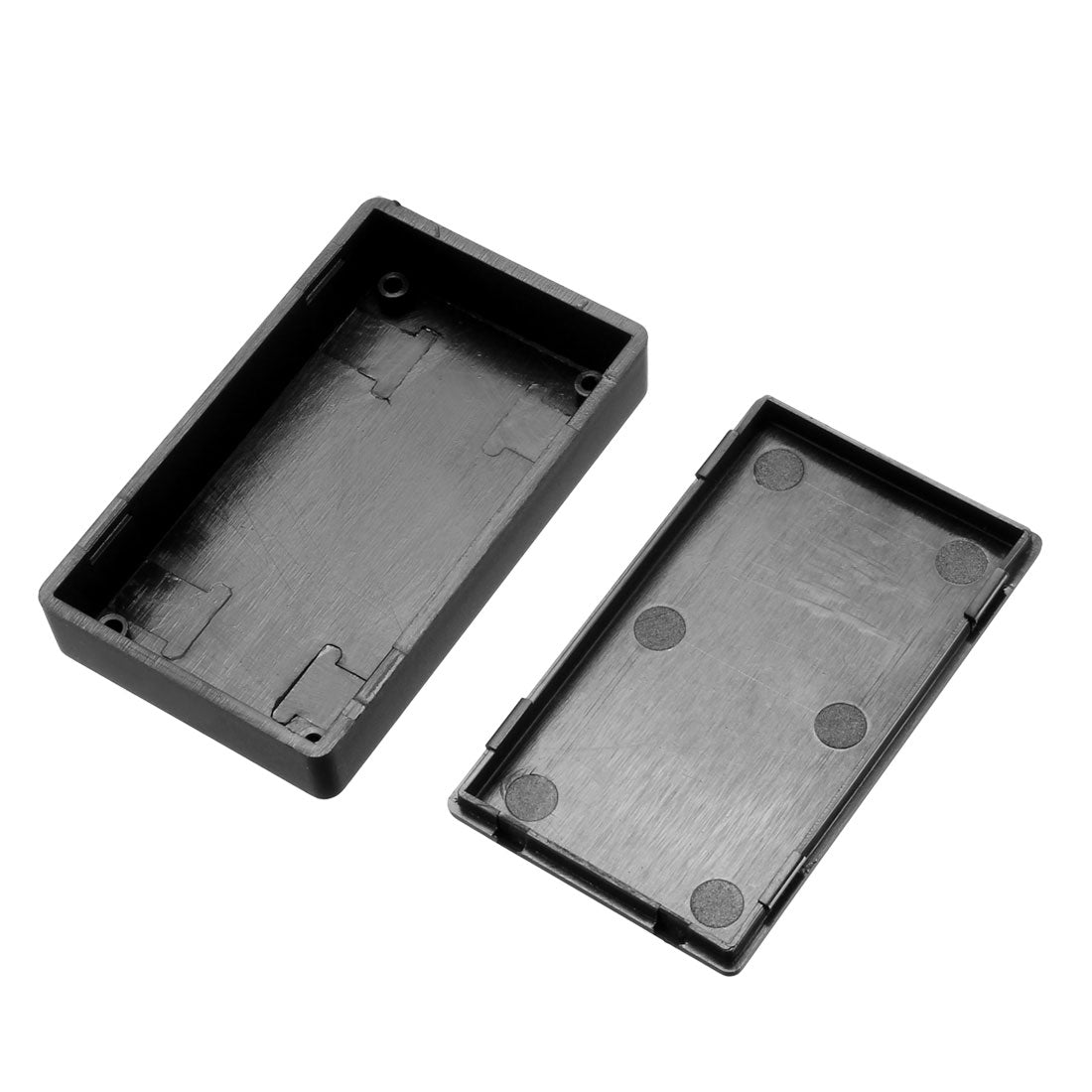 uxcell Uxcell 2pcs 70 x 42 x 18mm Electronic Plastic DIY Junction Box Enclosure Case Black