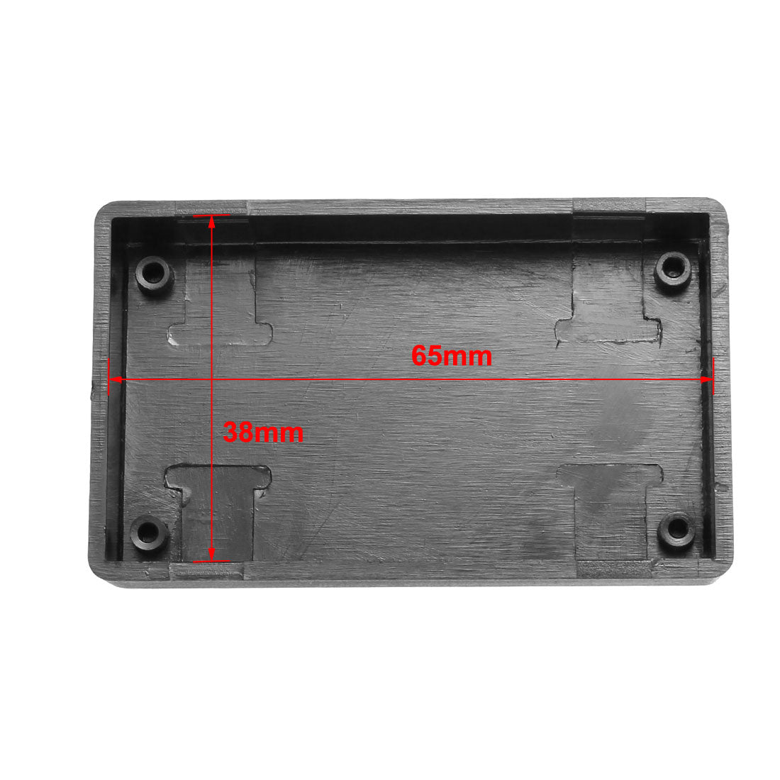 uxcell Uxcell 2pcs 70 x 42 x 18mm Electronic Plastic DIY Junction Box Enclosure Case Black