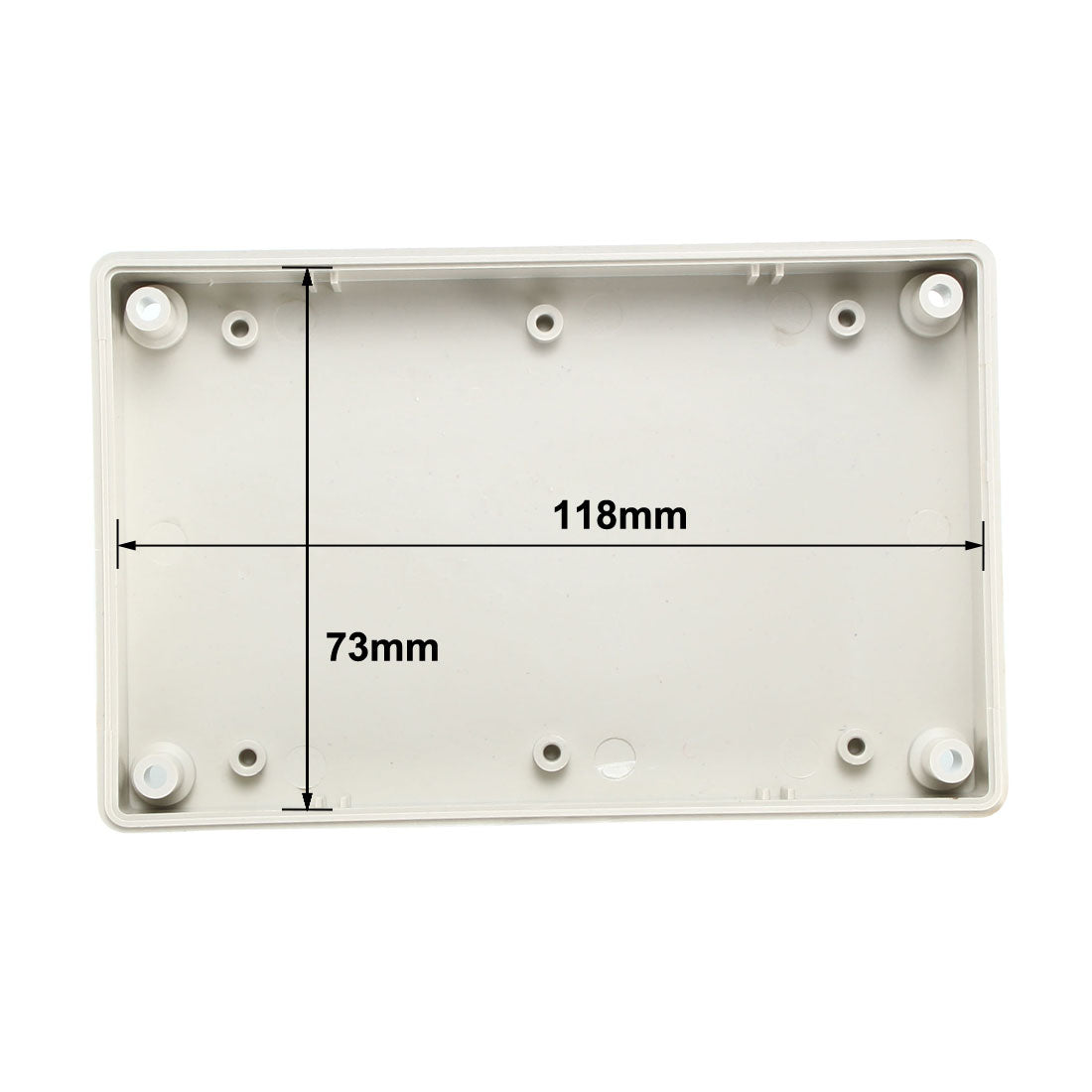 uxcell Uxcell 125 x 80 x 32mm Electronic Plastic DIY Junction Box Enclosure Case White