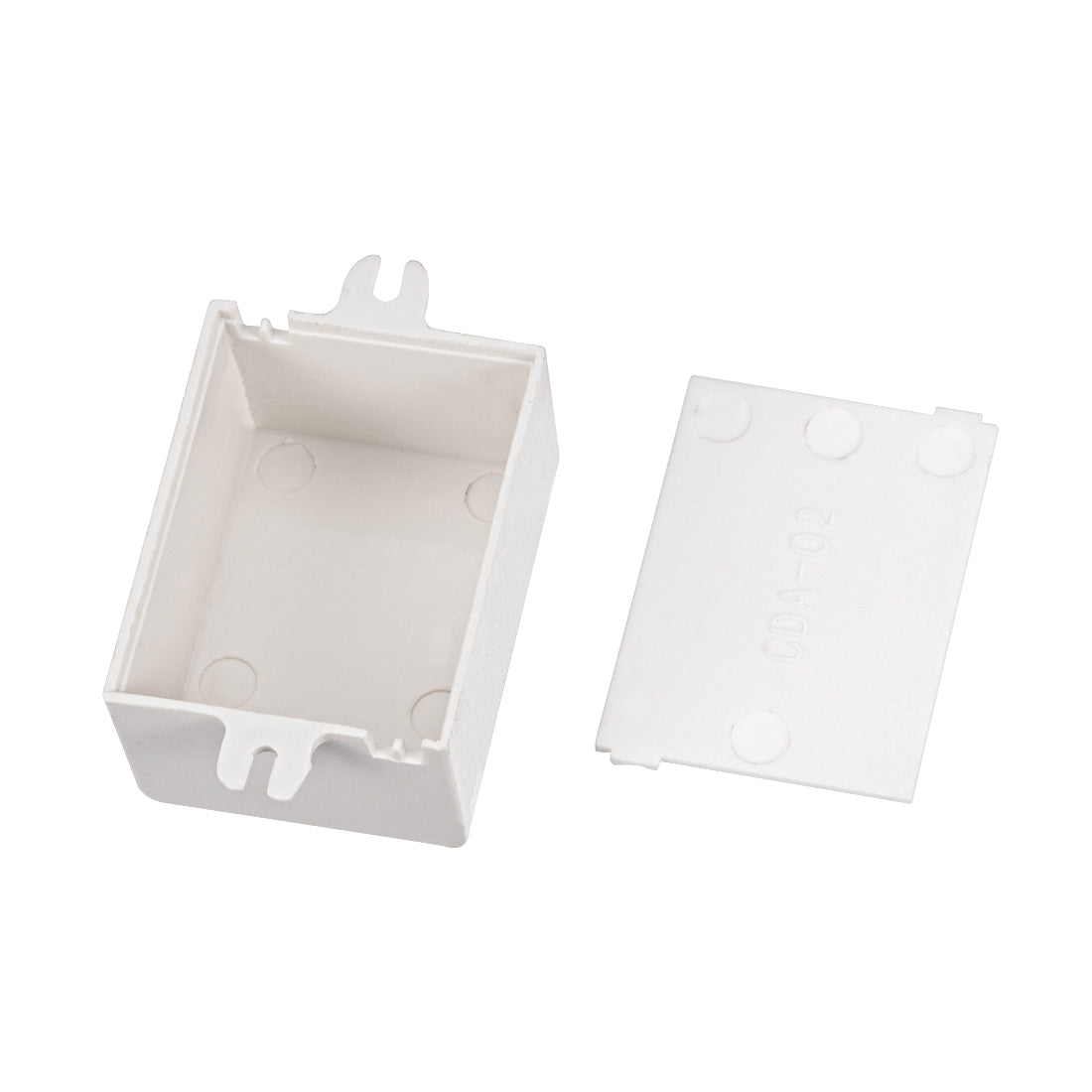 uxcell Uxcell 7Pcs 46 x 35 x 24mm Electronic Plastic DIY Junction Box Enclosure Case White