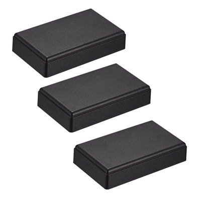 Harfington Uxcell 3Pcs 69 x 42 x 17.5mm Electronic Plastic DIY Junction Box Enclosure Case Black