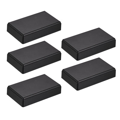 Harfington Uxcell 5Pcs 69 x 42 x 17.5mm Electronic Plastic DIY Junction Box Enclosure Case Black