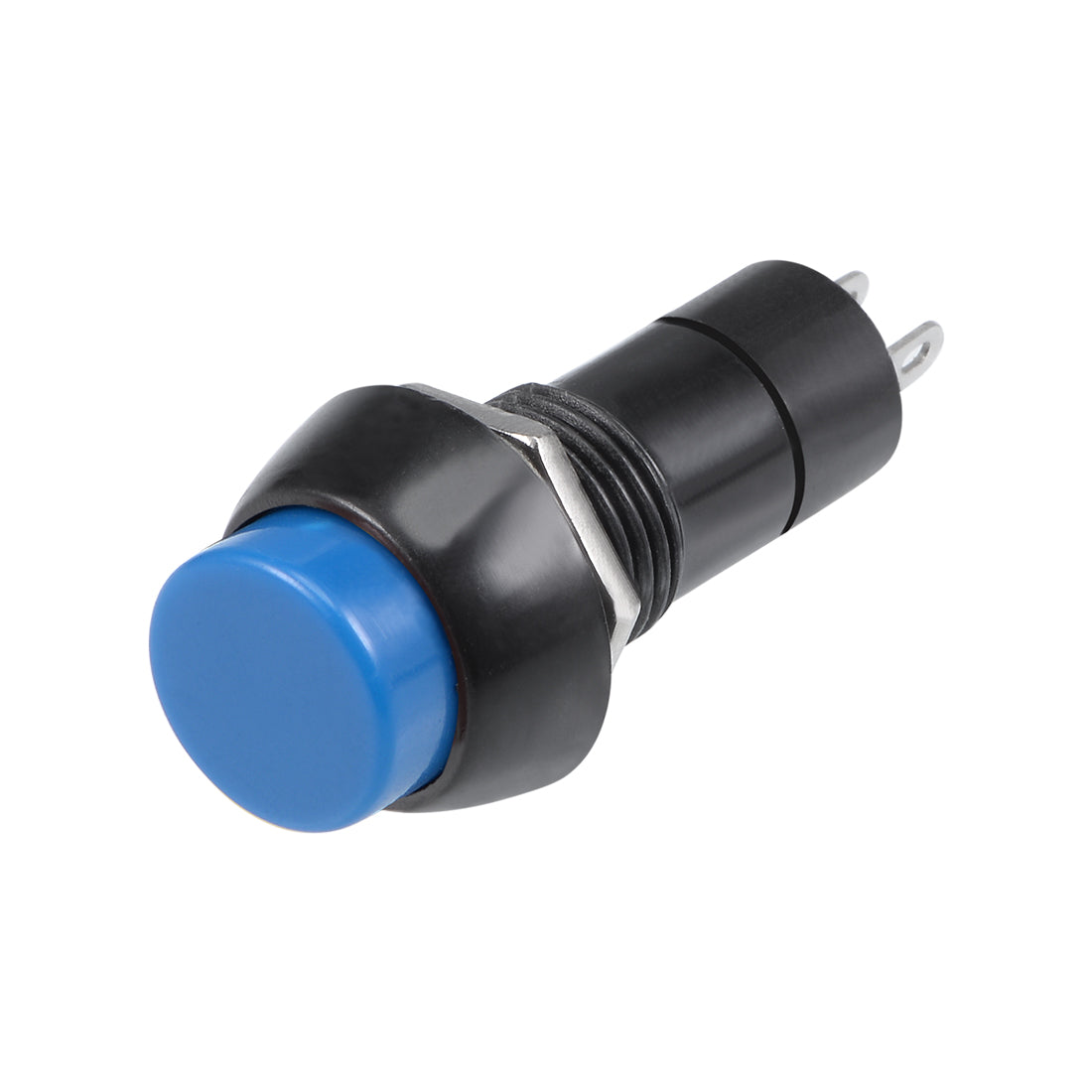 uxcell Uxcell Latching Push Button Switch Self-Locking Latching Round Button