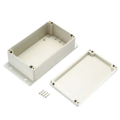 Harfington Uxcell 241*122*75mm Electronic Waterproof IP65 Sealed ABS Plastic DIY Junction Box Enclosure Case Gray