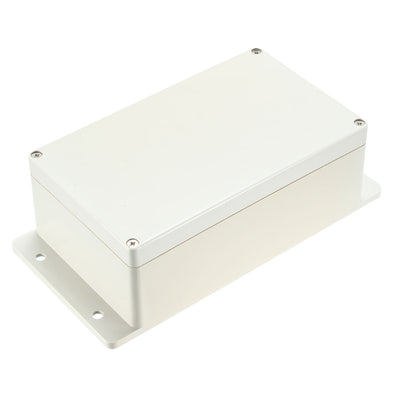 Harfington Uxcell 241*122*75mm Electronic Waterproof IP65 Sealed ABS Plastic DIY Junction Box Enclosure Case Gray