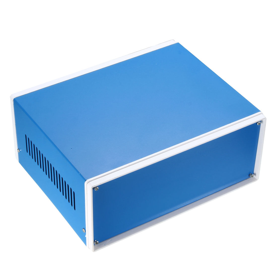 uxcell Uxcell 230 x 185 x 100 Electronic Iron DIY Junction Box Enclosure Case Blue