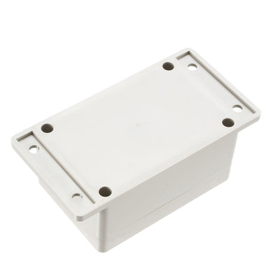 Harfington Uxcell 132*68*50mm Electronic Waterproof IP65 Sealed ABS Plastic DIY Junction Box Enclosure Case Gray