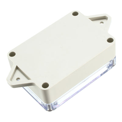 Harfington Uxcell 118*60*32mm Electronic Waterproof IP65 Sealed ABS Plastic DIY Junction Box Enclosure Case Clear