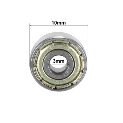 Harfington Uxcell Deep Groove Ball Bearings Z2 Double Shield Chrome Steel