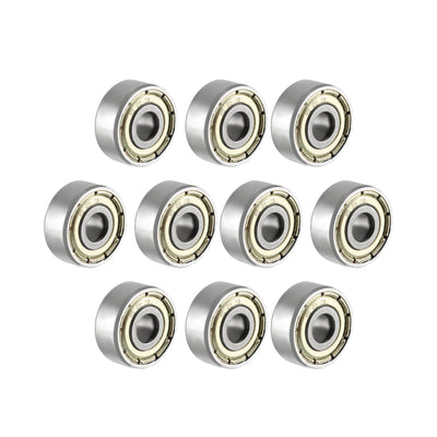 Harfington Uxcell Deep Groove Ball Bearings Z2 Double Shield Chrome Steel