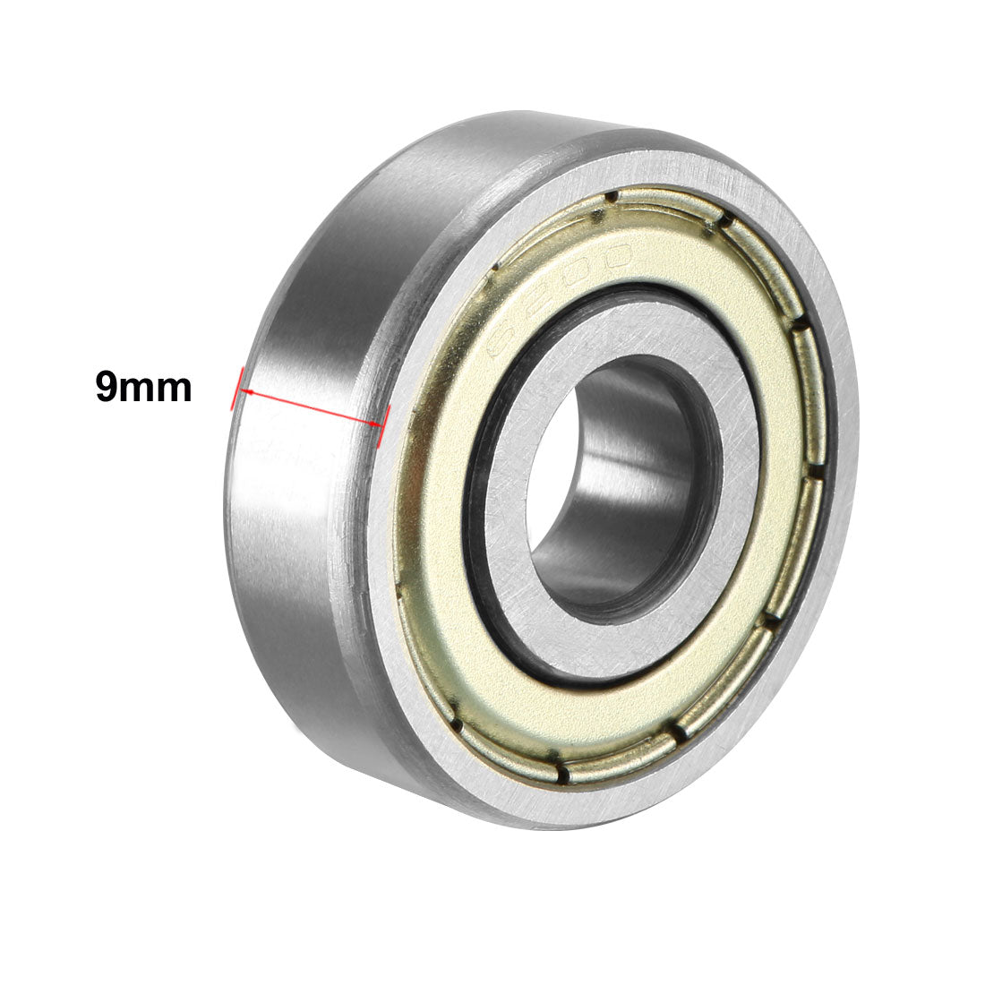 uxcell Uxcell Deep Groove Ball Bearings Metric Double Shielded High Carbon Steel Z1