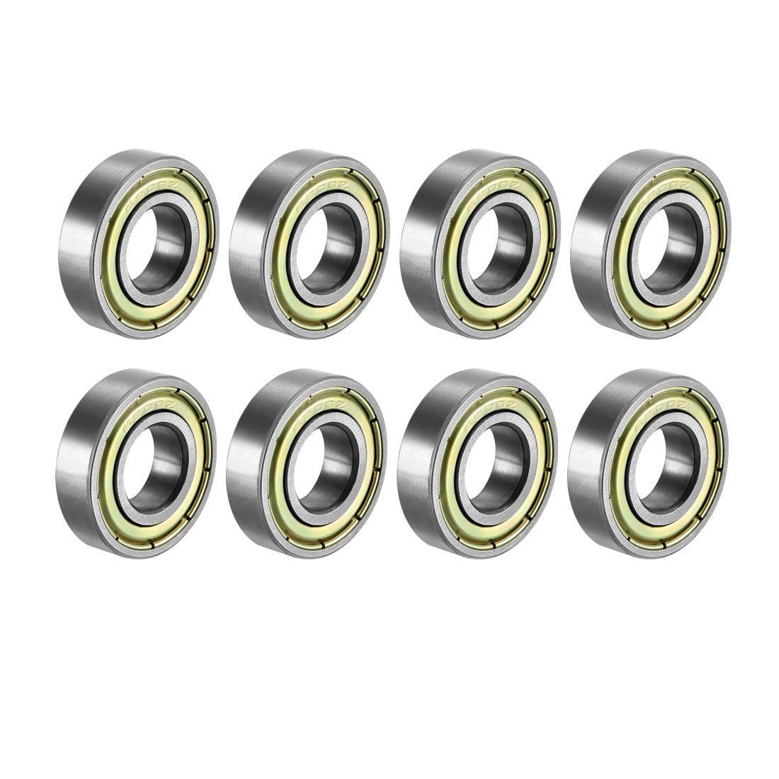 uxcell Uxcell Deep Groove Ball Bearings Metric Shielded High Carbon Steel Z1