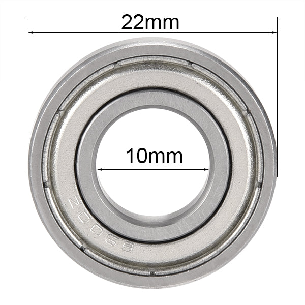 Harfington Deep Groove Ball Bearing Single Shield Chrome Steel