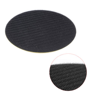 Harfington Uxcell 5 Inch Hook and Loop Backing Sanding Pads with 5/16 Inch * 24 Thread for Diamond Polishing Pads