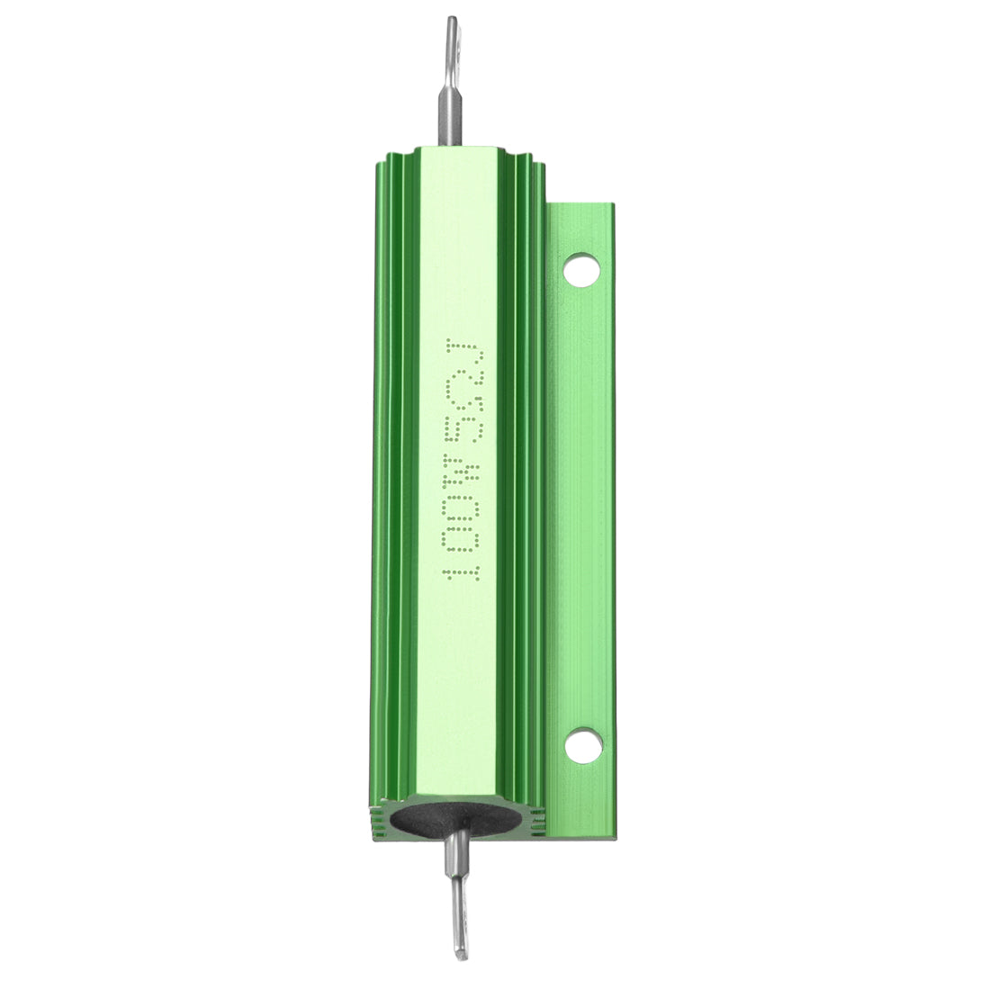 uxcell Uxcell Aluminum Case Resistor 100W 5 Ohm Wirewound Green for LED Replacement Converter