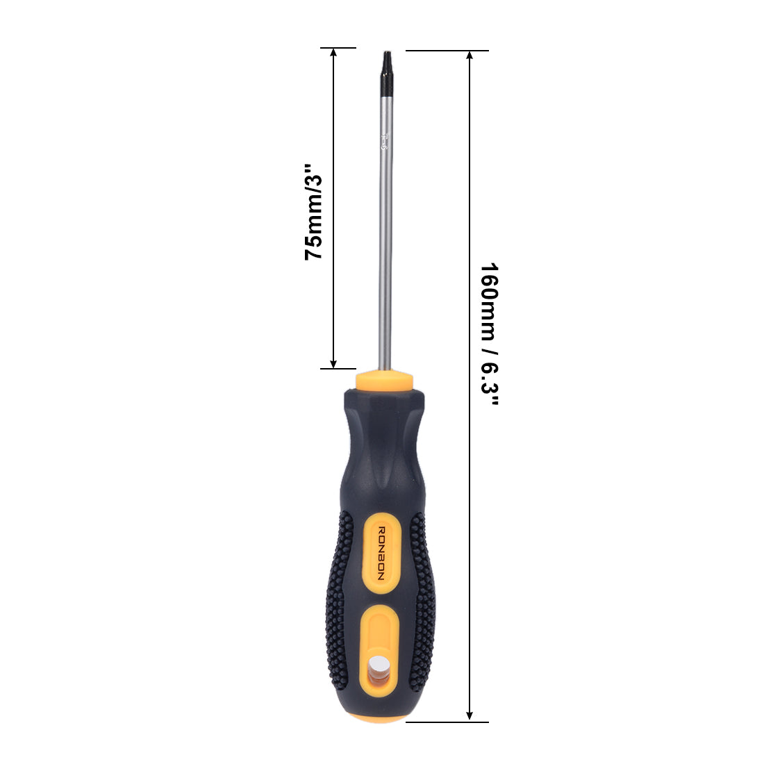 Harfington Torx Screwdriver, Security Magnetic Star Screw Driver with CR-V Steel Shaft