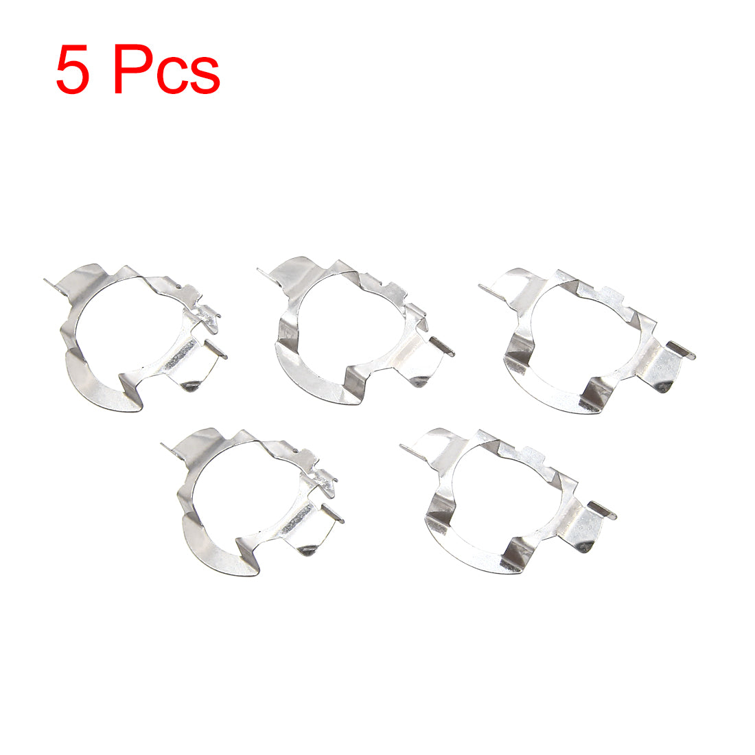 uxcell Uxcell 5pcs Metal H7 LED  Bulb Holder Adapter Connector for Volkswagen