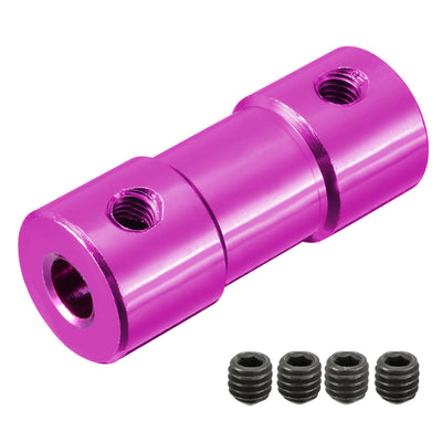 Harfington Uxcell Wellenkupplung 3,17 mm x 4 mm Steckeradapter für RC-Flugzeug-Bootsmotor L25XD10