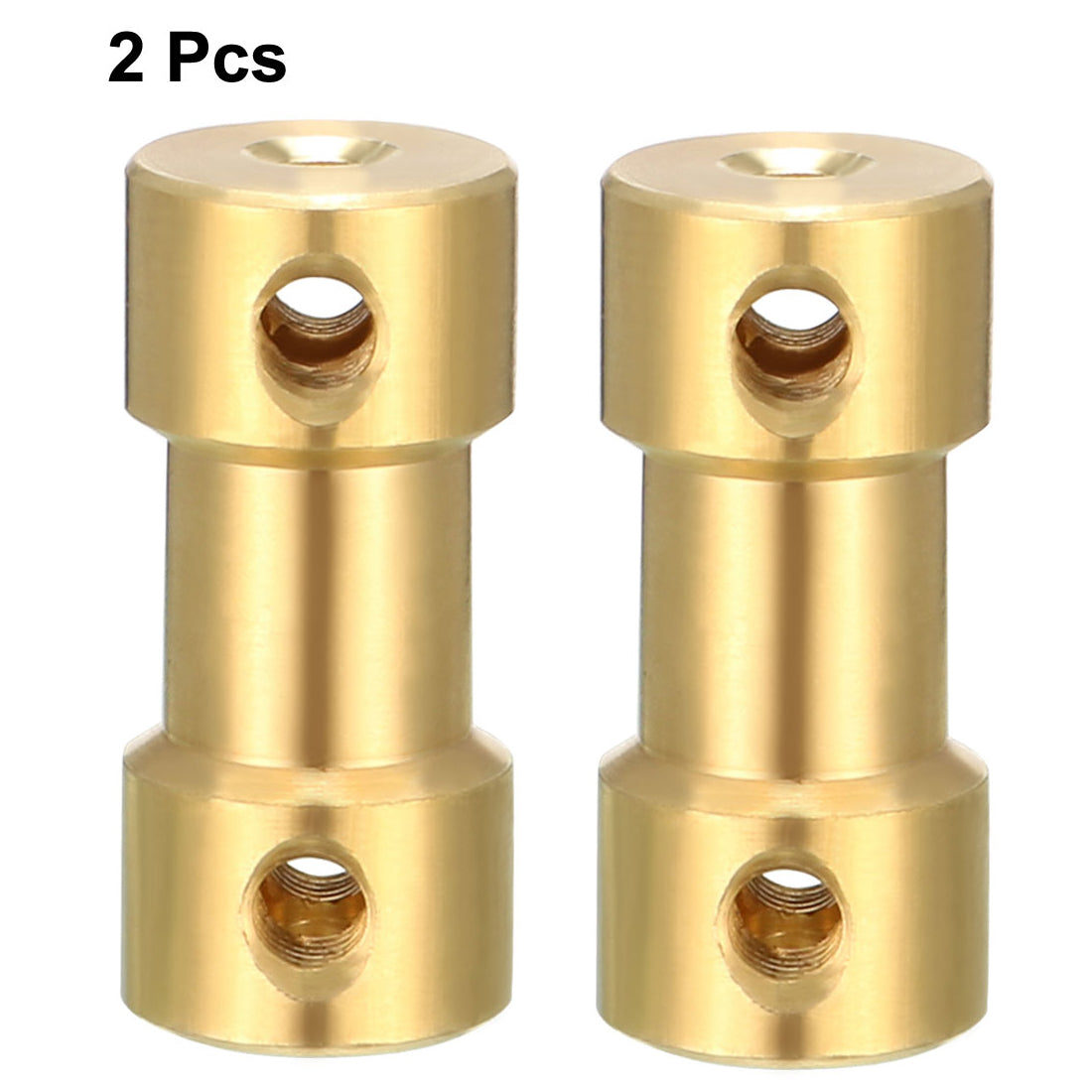 uxcell Uxcell 2pcs Shaft  2.3mm x 4mm Connector Adapter for RC Airplane Boat Motor L20XD9