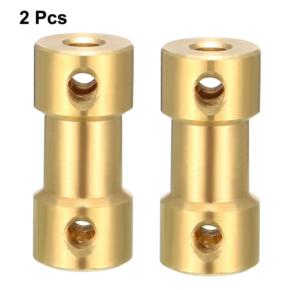 uxcell Uxcell 2pcs Shaft  3mm x 3mm Connector Adapter for RC Airplane Boat Motor L20XD9