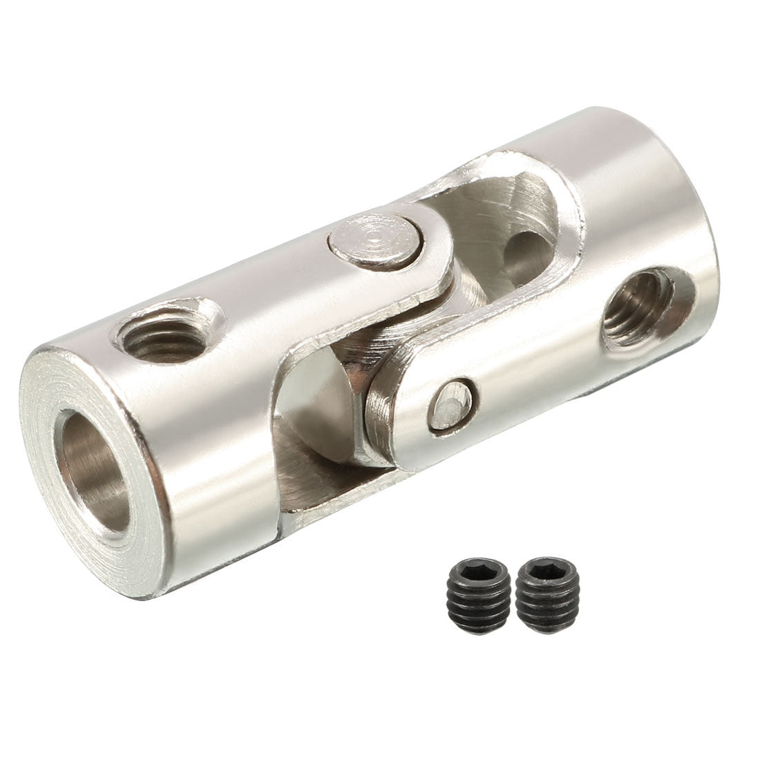 uxcell Uxcell 4mm to 4mm Inner Dia Rotatable Universal Steering Shaft U Joint Coupler L23XD9