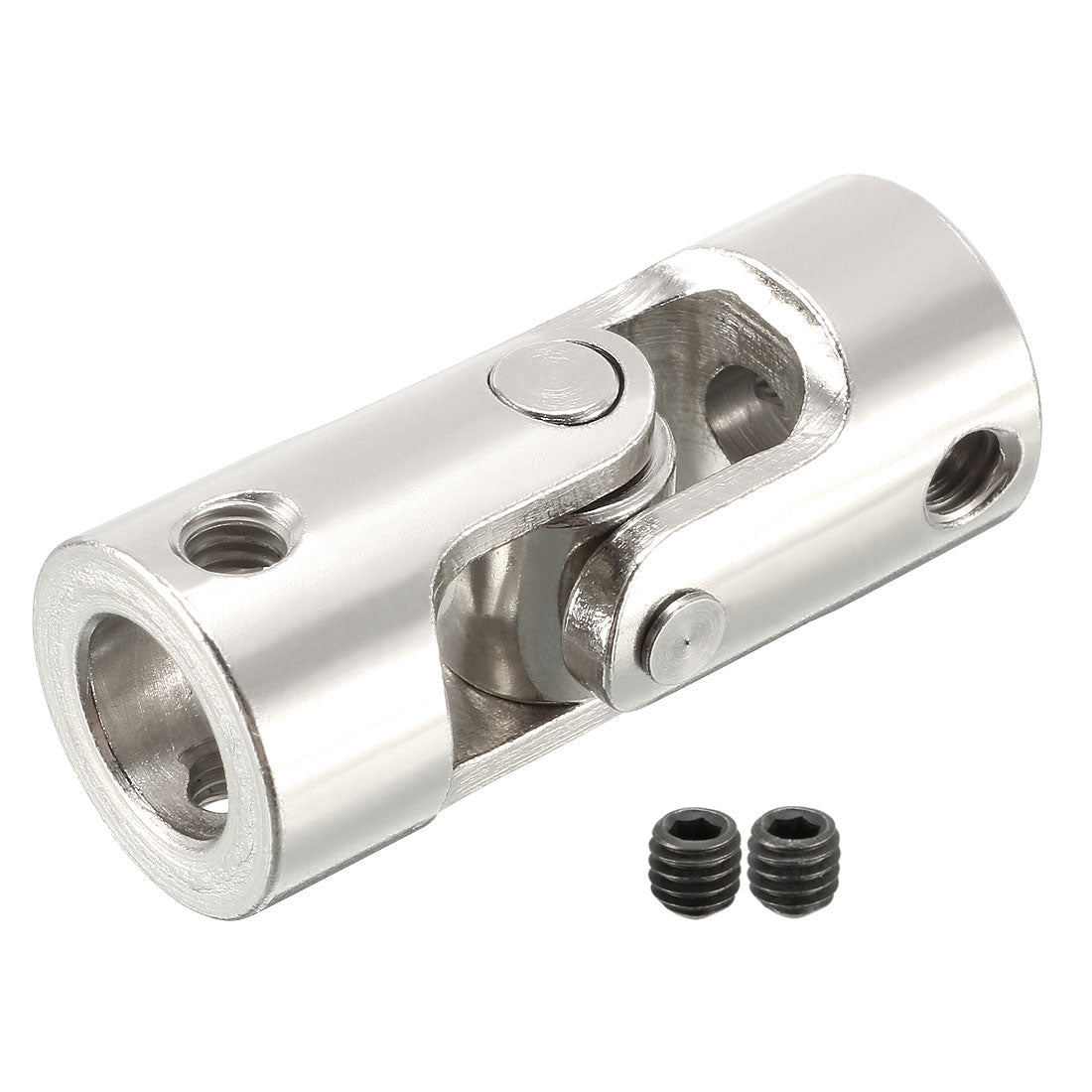 uxcell Uxcell 5mm to 8mm Inner Dia Rotatable Universal Steering Shaft U Joint Coupler L35XD14